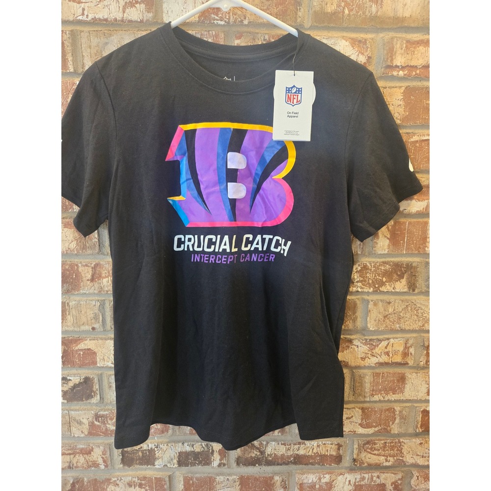 Nike Women's Bengals 2024 NFL Crucial Catch T-Shirt Size Medium